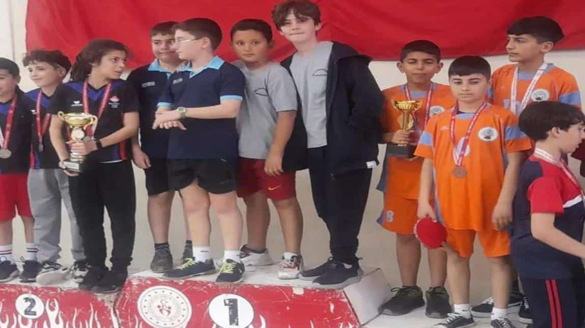 Okul Sporları Küçükler Masa Tenisi takımımız İl Şampiyonu oldu.