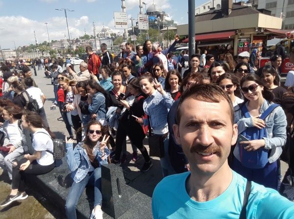 İstanbul Gezimiz Başladı.