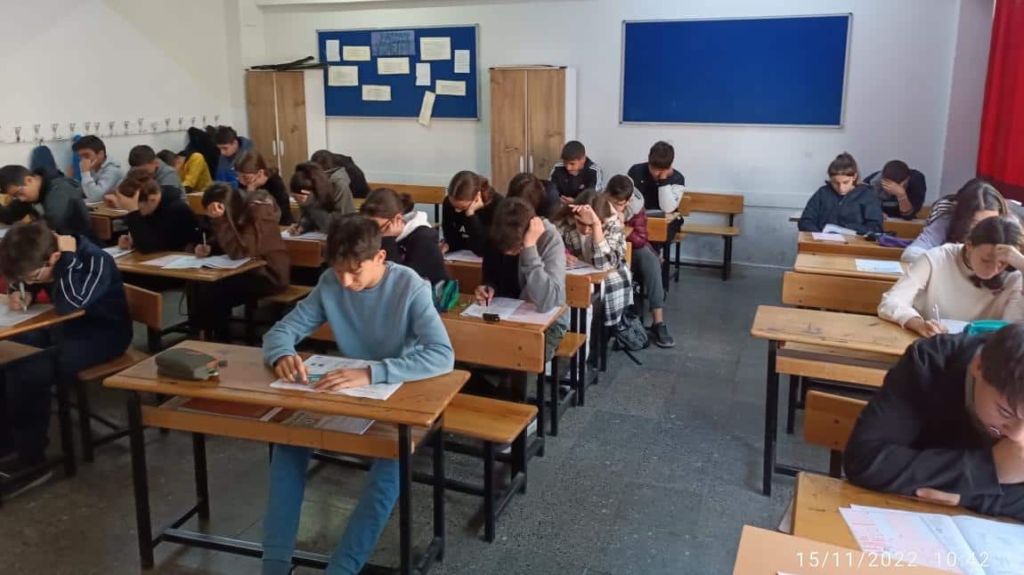 8.Sınıf Öğrencilerimize Yönelik Deneme Sınavları Uygulandı