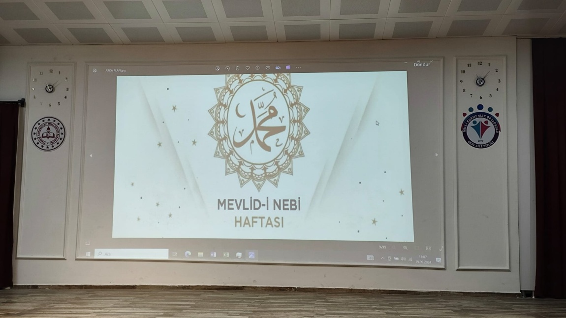 Mevlid-i Nebi Haftasını Kutladık